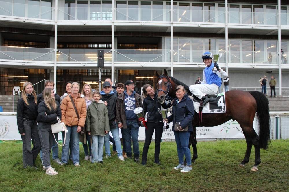 Freddie Bay выигрывает Кубок Шейха Фатимы бинт Мубарака для чистокровных арабских лошадей в Бельгии