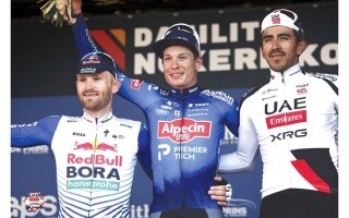 Sebastian Molano Finishes Third in Belgian Race