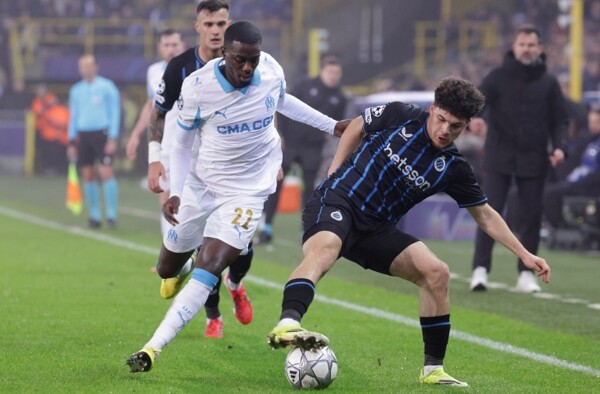 Bruges Thrashes Marseille to Advance in Champions League