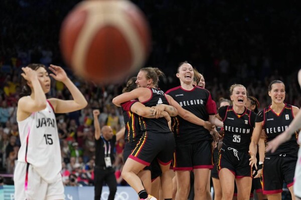 Женская баскетбольная команда Бельгии добивается чуда
