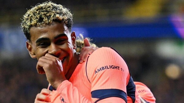 Yamal saves Barcelona from defeat in Belgium